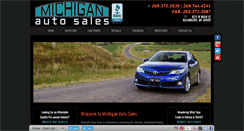 Desktop Screenshot of michiganautosales.net
